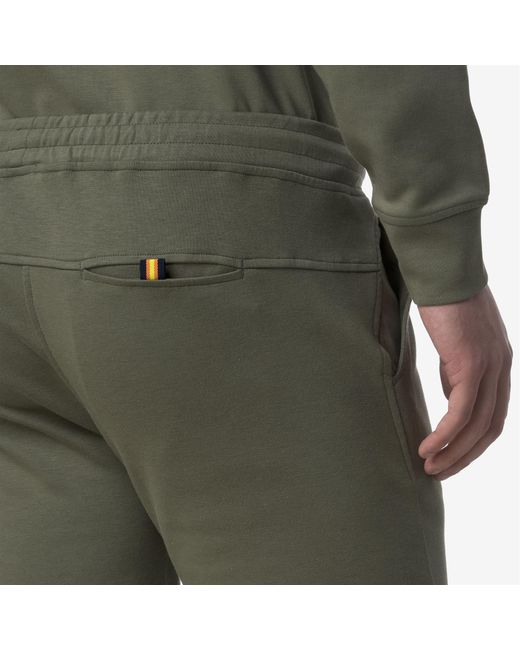 Keny Interlock di K-Way in Gray da Uomo
