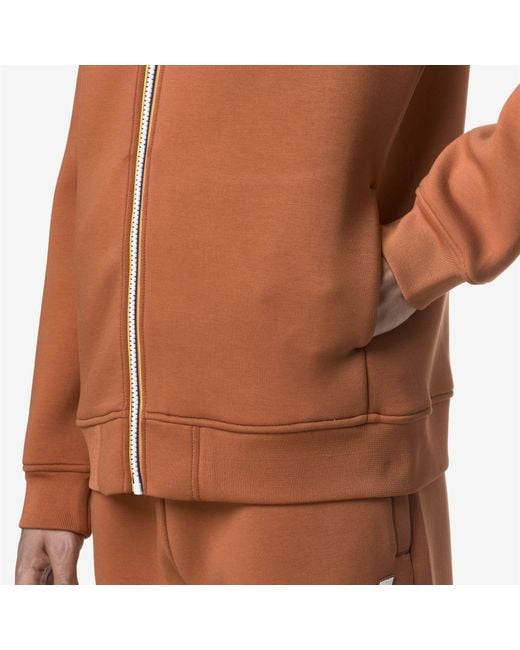 Rainer Spacer di K-Way in Brown da Uomo