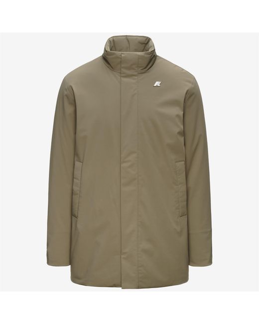 Duke St Warm K-Way de hombre de color Green