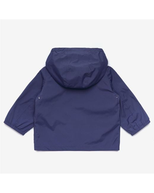 E. Jack Stretch Nylon Jersey K-Way de color Blue