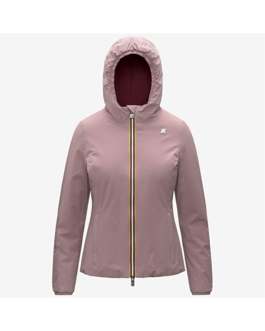Lily St Warm Reversible K-Way de color Purple