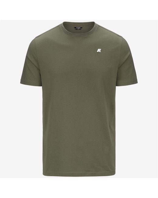Odom Jersey di K-Way in Green da Uomo