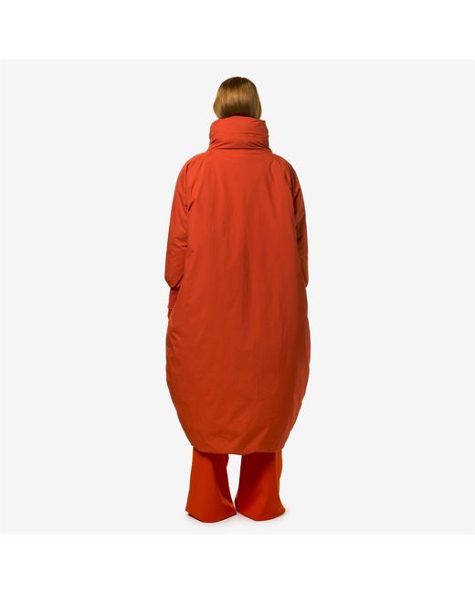 Rensev 2.1 Amiable Warm Reversible K-Way de color Red