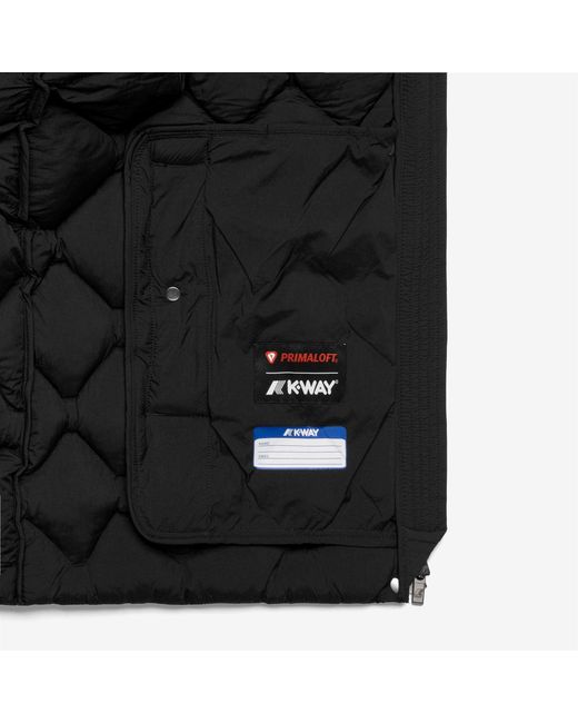 Siphane Hybrid Warm Shell K-Way de color Black