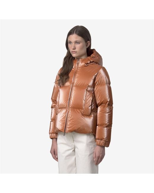 Lethille Thermo Pearly K-Way de color Brown