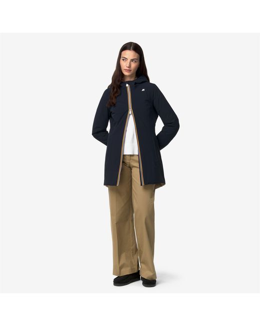 Denise St Warm Double K-Way de color Blue
