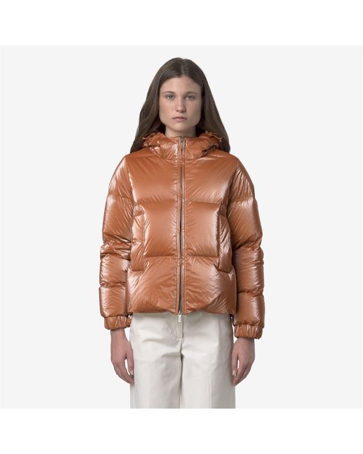 Lethille Thermo Pearly K-Way de color Brown