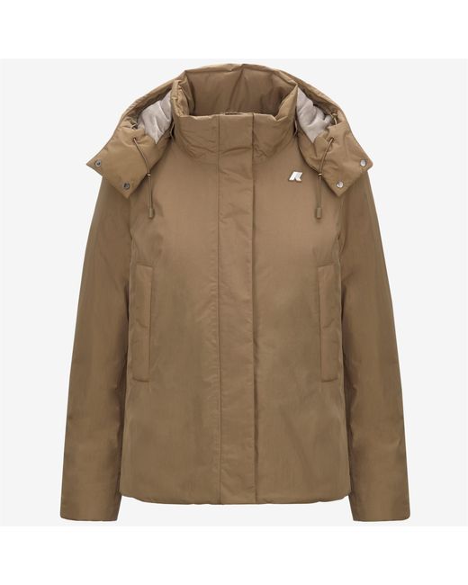 Marlette Soft Touch Marmotta di K-Way in Green