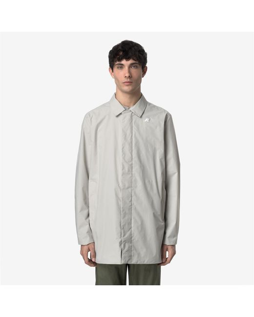Benny Ottoman K-Way de hombre de color Gray