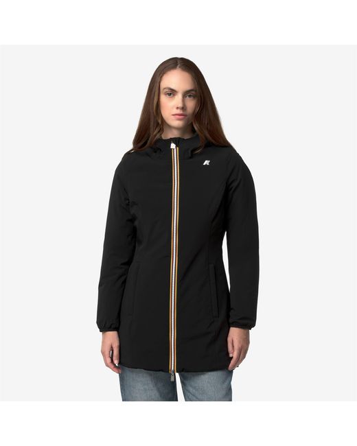 Denise St Warm Double K-Way de color Black