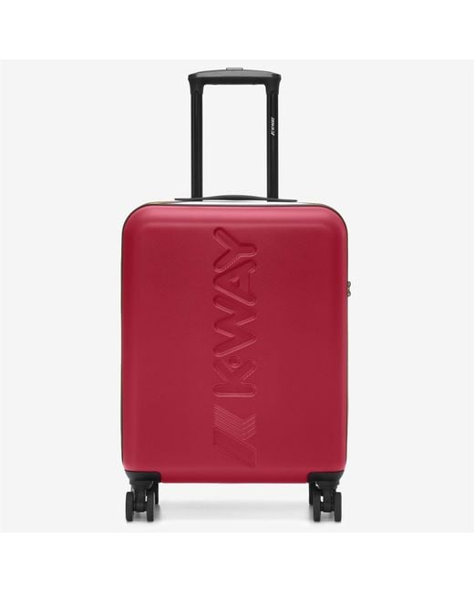 Trolley Small K-Way de color Red
