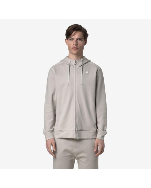 Anton Interlock di K-Way in Gray da Uomo