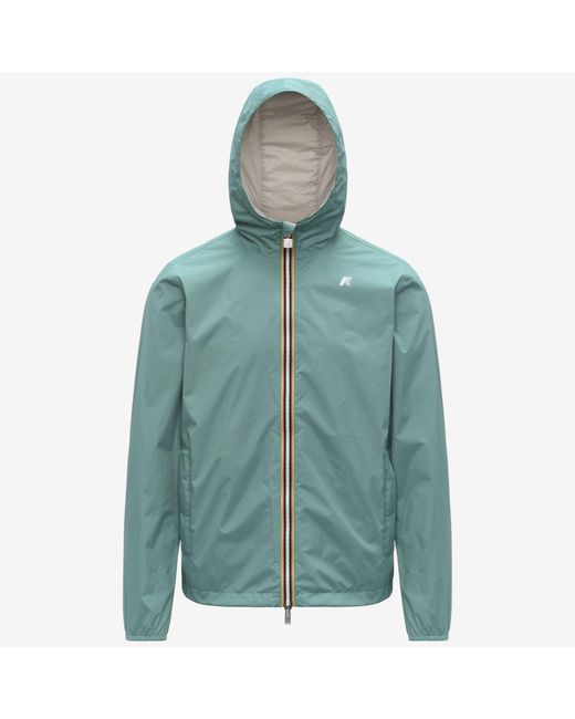 Jake Plus.2 Double K-Way de hombre de color Green