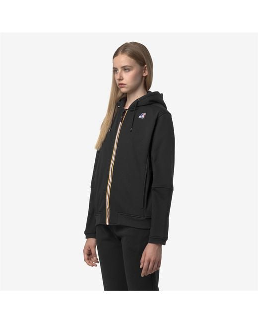 Prosper Brushed Pc K-Way de color Black
