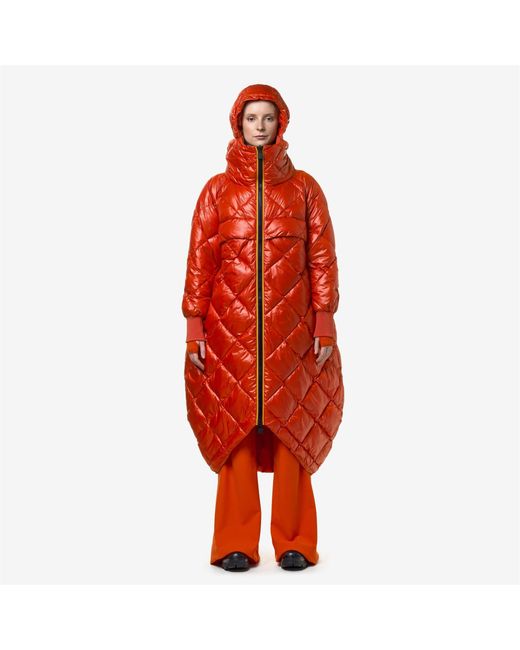 Rensev 2.1 Amiable Warm Reversible K-Way de color Red