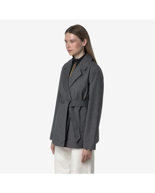 Jory 3L Wool Grisaille K-Way de color Gray