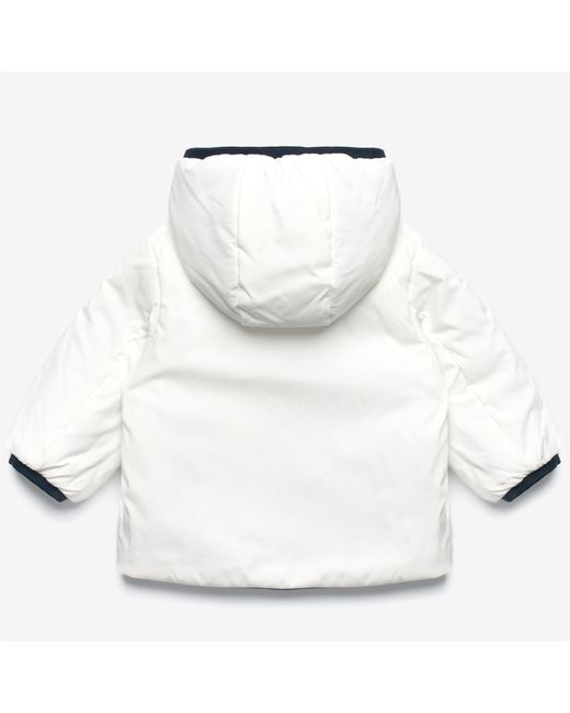 E. Jack St Warm Double K-Way de color White