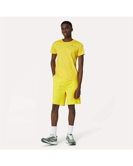 Theotime Light Spacer K-Way de hombre de color Yellow