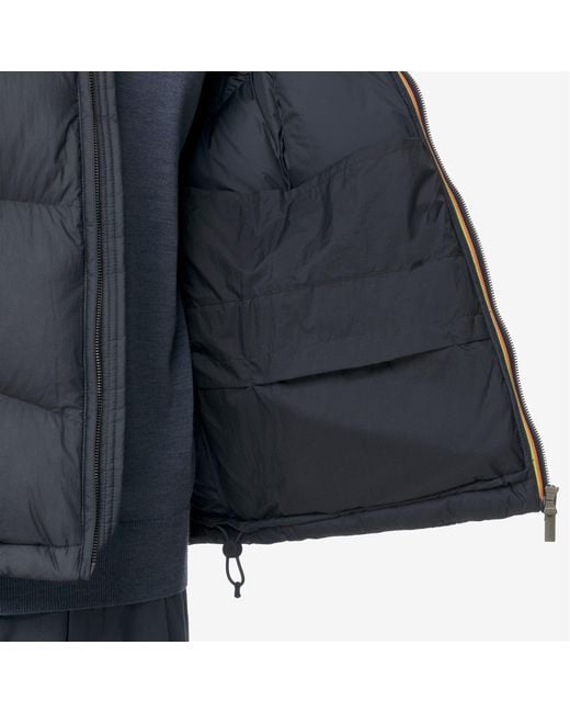 Quill Thermo Light Ripstop di K-Way in Blue da Uomo