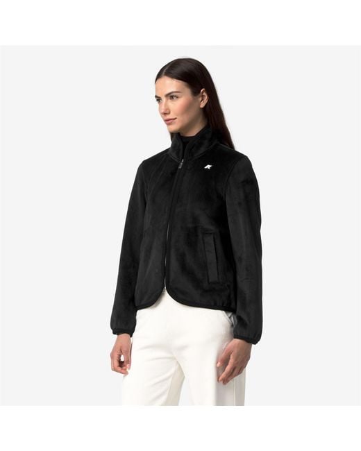 Tuda Velour Polar K-Way de color Black