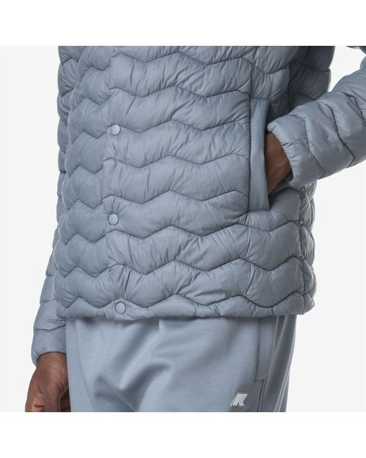 Bruno Quilted Warm di K-Way in Blue da Uomo