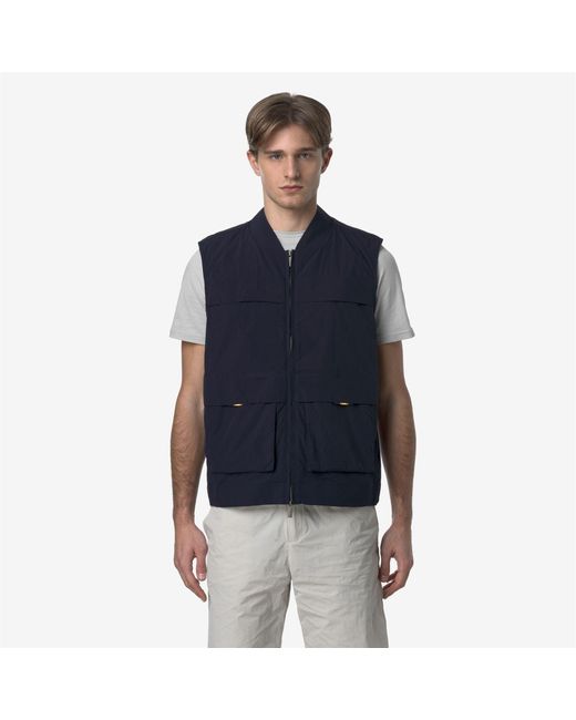 Erhin Cotton Like K-Way de hombre de color Blue