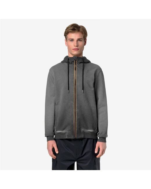 Rainer Lf di K-Way in Gray da Uomo