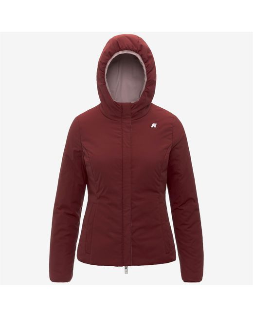 Lily St Warm Reversible K-Way de color Purple