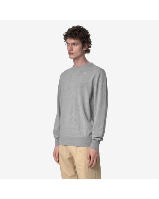 Sebastien Cotton Ps di K-Way in Gray da Uomo
