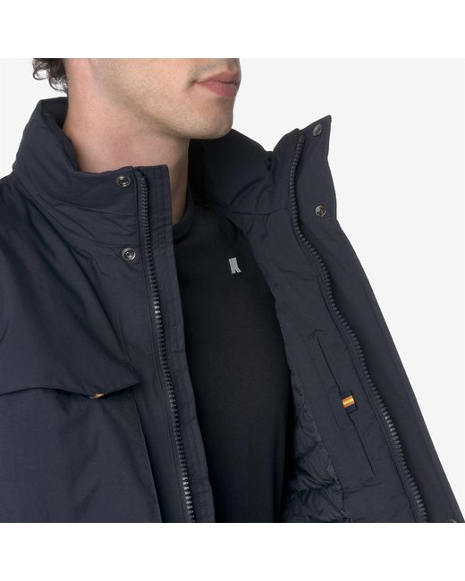 Manphy Warm Ottoman K-Way de hombre de color Blue