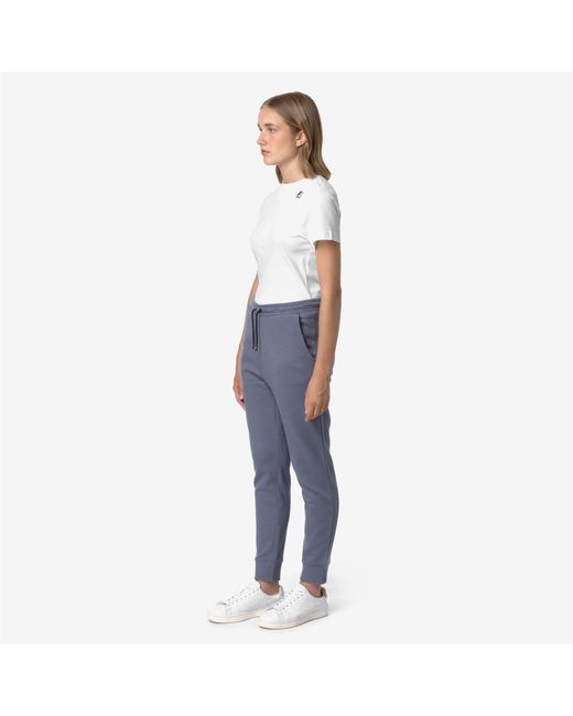 Le Vrai Creuse Hv Poly Co di K-Way in Blue