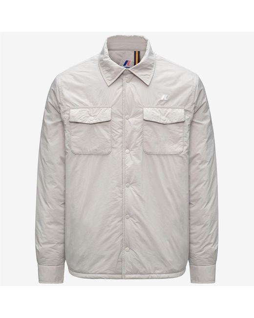 Umbert Plain Warm K-Way de hombre de color Gray