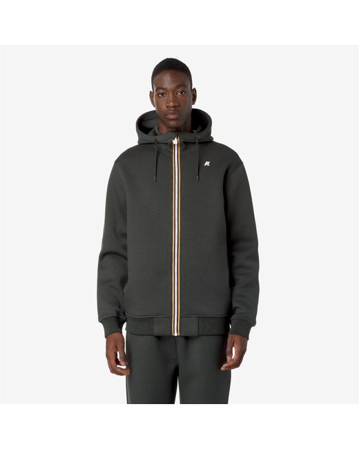 Rainer Spacer di K-Way in Black da Uomo