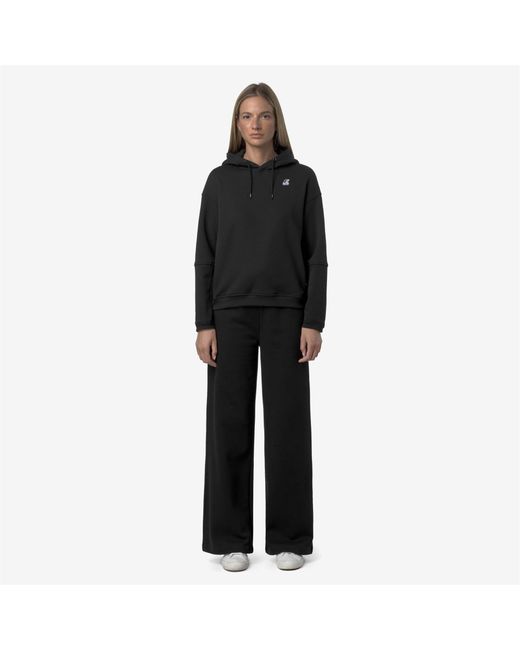 Loyre Brushed Pc di K-Way in Black