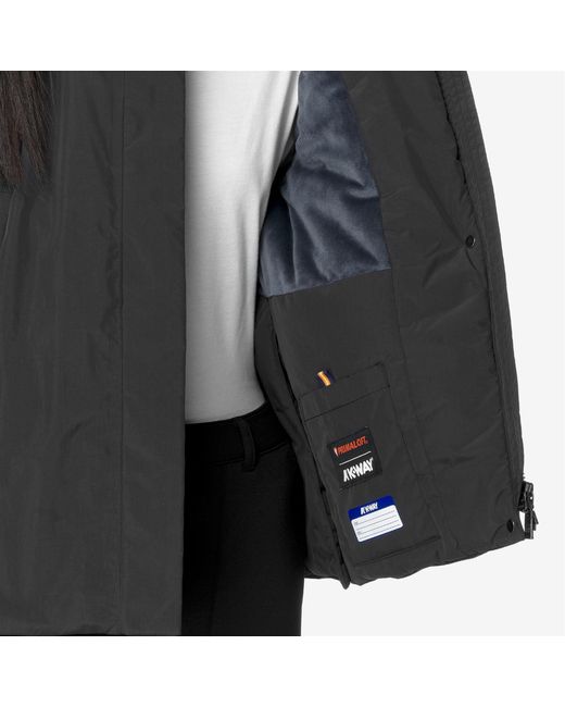 Marlette Soft Touch Marmotta di K-Way in Black