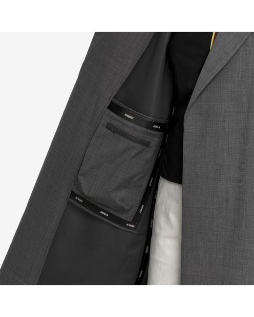 Jorance 3L Wool Grisaille K-Way de color Black