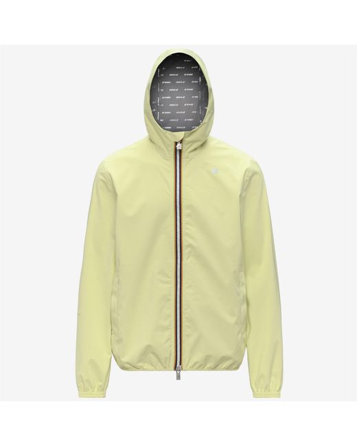Jack Stretch Dot K-Way de hombre de color Yellow