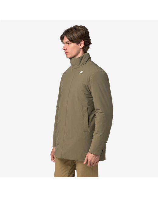 Duke St Warm K-Way de hombre de color Green