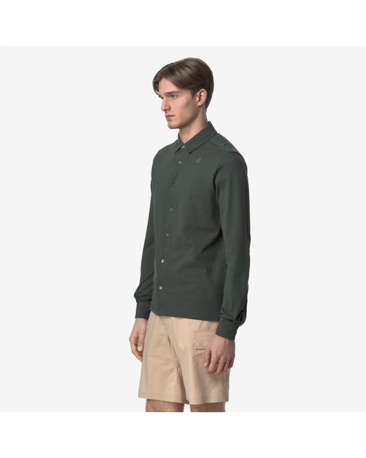 Timothee Pique K-Way de hombre de color Green