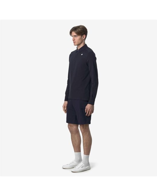 Bastyel Tech Pl di K-Way in Blue da Uomo