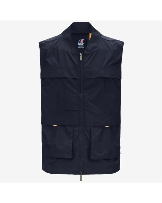 Erhin Cotton Like K-Way de hombre de color Blue