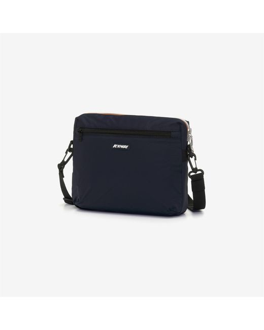 Moire di K-Way in Blue