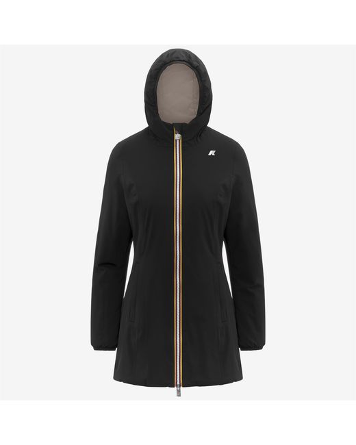 Denise St Warm Double K-Way de color Black