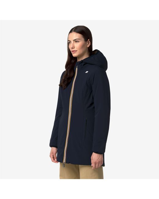 Denise St Warm Double K-Way de color Blue