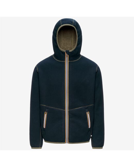 Jack Sherpa Polar Double K-Way de hombre de color Green