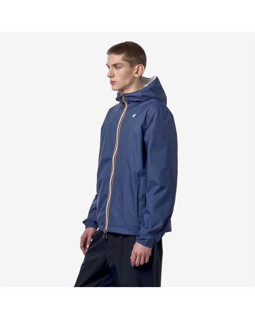 Jake Plus.2 Reversible K-Way de hombre de color Blue
