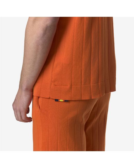 Combel Knitted K-Way de color Orange