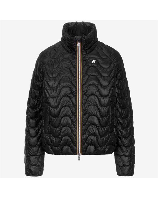 Soje Quilted Warm di K-Way in Black