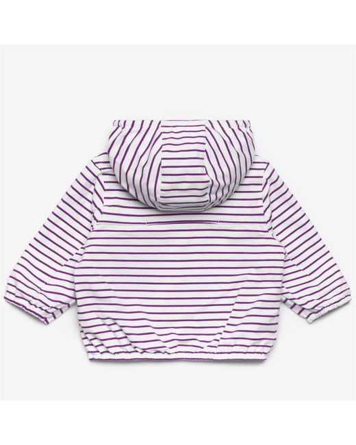 E. Jake Plus.2 Jersey Double K-Way de color Purple