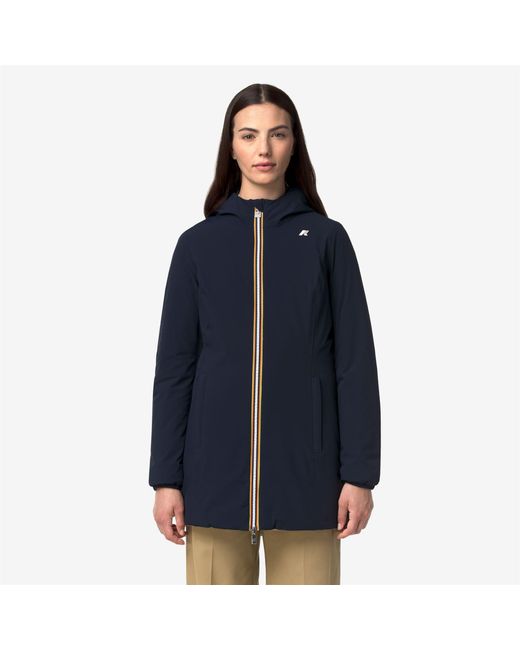 Denise St Warm Double K-Way de color Blue